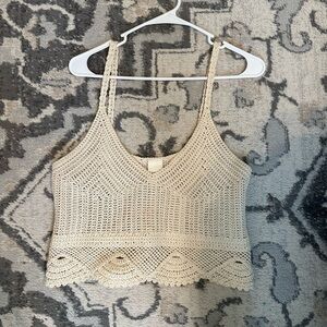 CROTCHET TANK TOP